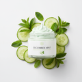 Cucumber Mint Whipped Body Butter - jar with label