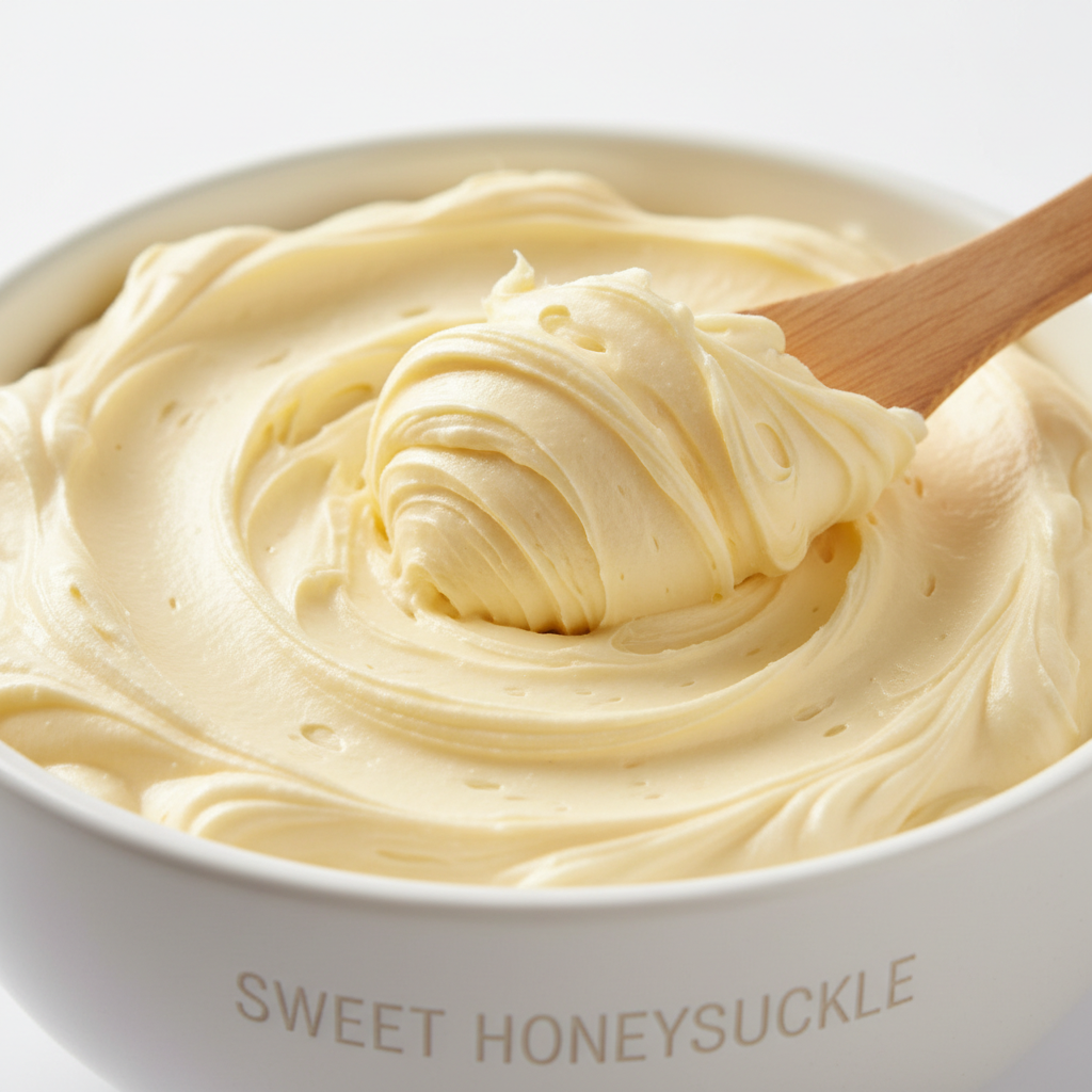 Sweet Honeysuckle Whipped Body Butter - Texture