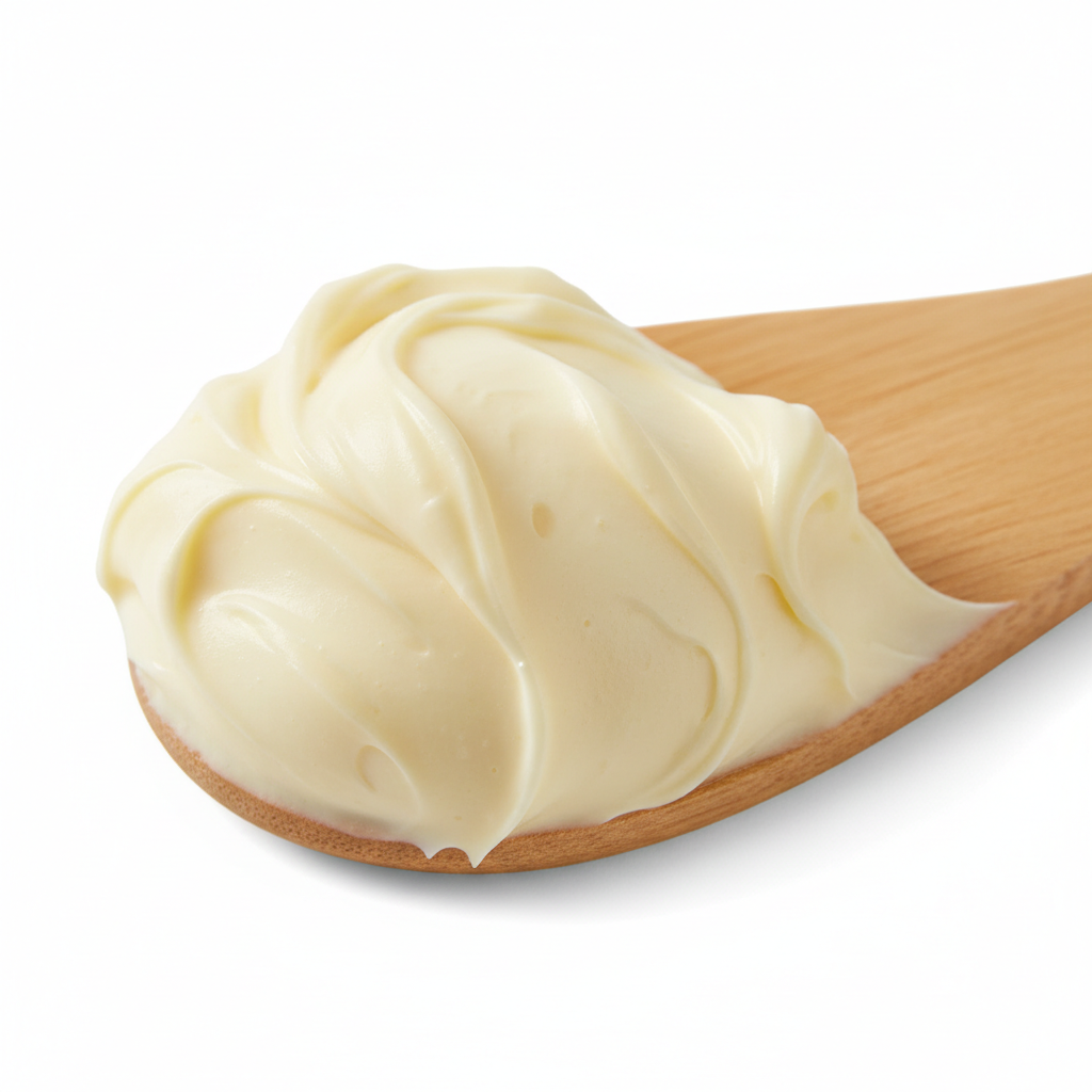 Lemon Creme Whipped Body Butter - texture close-up