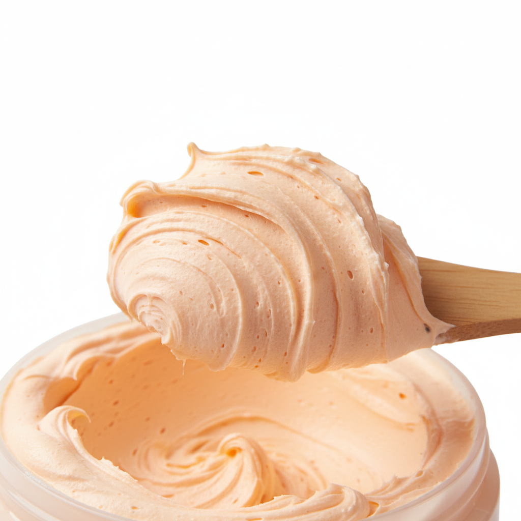Fresh Peach Whipped Body Butter - Texture