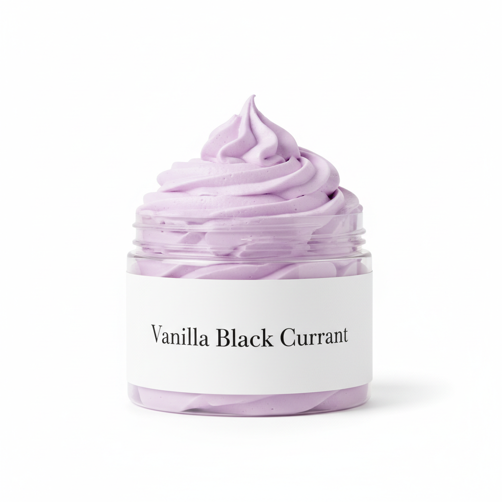 Vanilla Black Currant Whipped Body Butter - Front