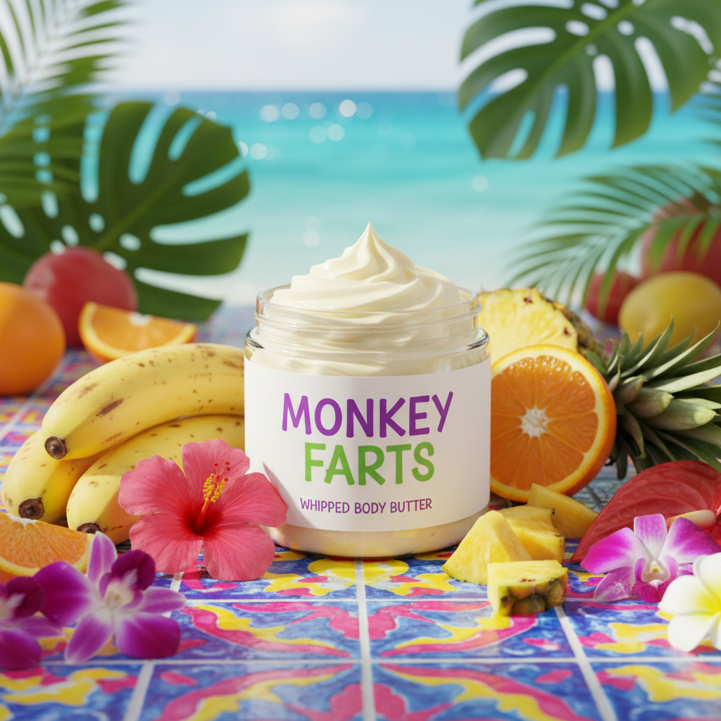 Monkey Farts Whipped Body Butter - lifestyle