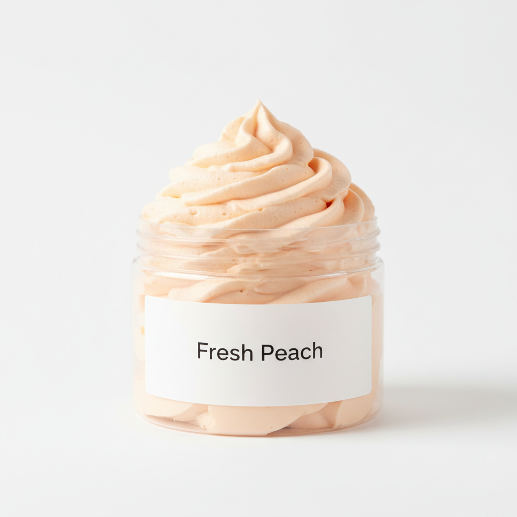 Fresh Peach Whipped Body Butter - Front