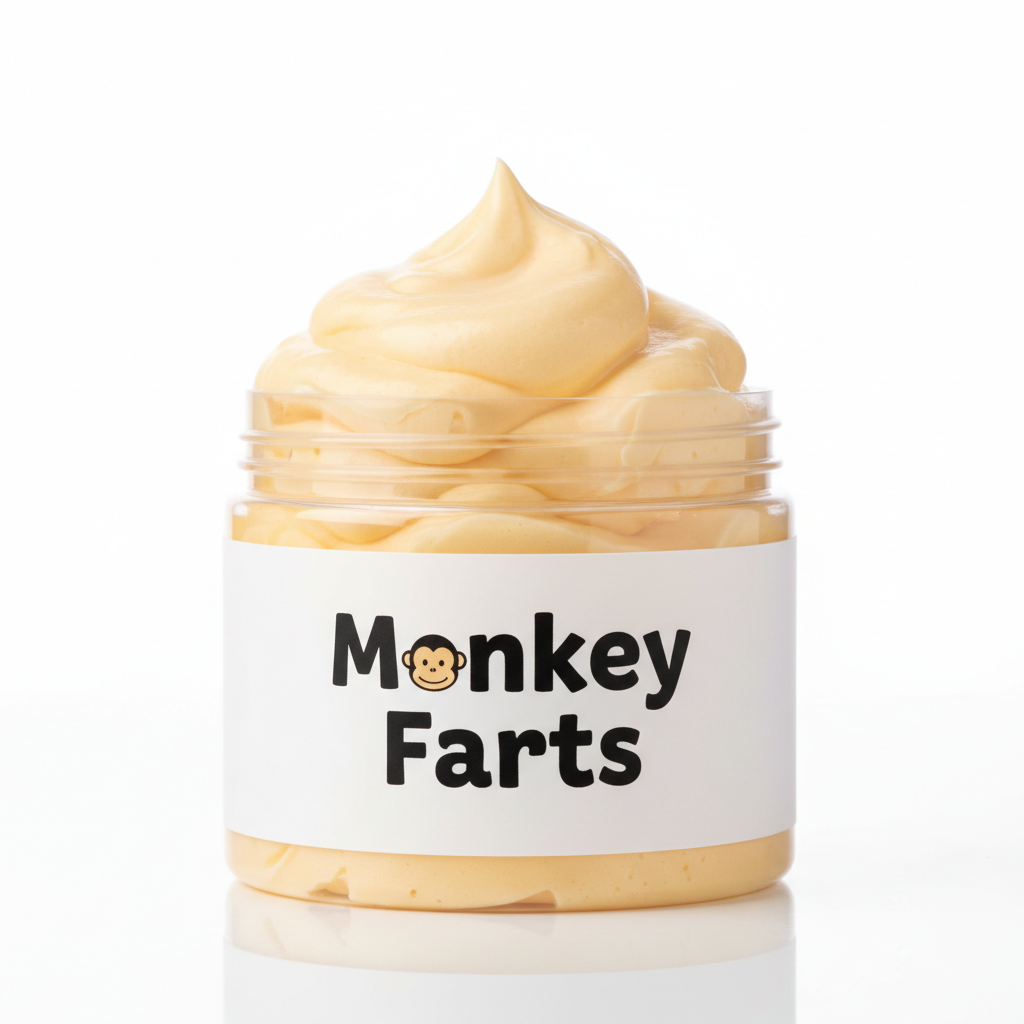 Monkey Farts Whipped Body Butter - Front
