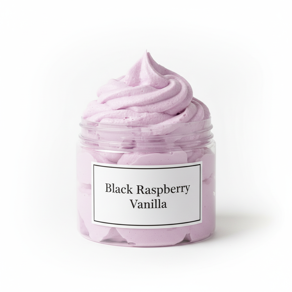 Black Raspberry Vanilla Whipped Body Butter - Front