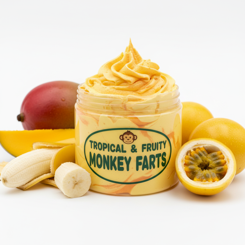 Monkey Farts - Angle with Fruits