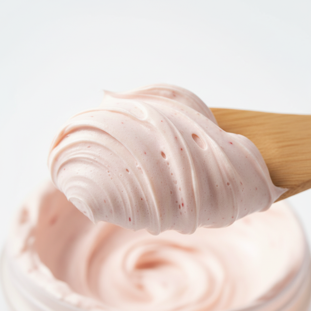 Wild Strawberry  Strawberry Whipped Body Butter – Shea Moisturizer for Dry Skin